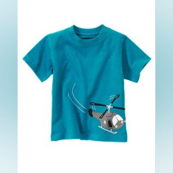 Helicopter Applique Tee - Picture 1 of 2